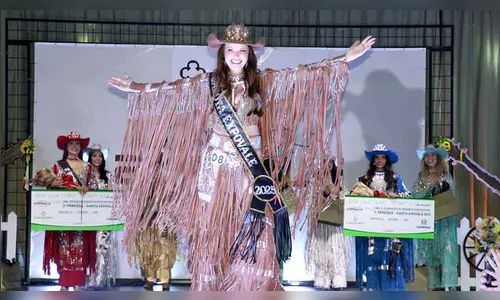 Solene Bartolomeu vence concurso Garota Expovale 2025 em Ivaiporã