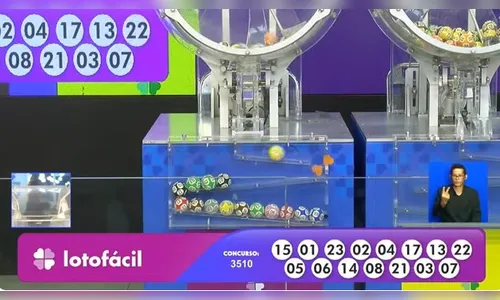 Veja o resultado da Lotofácil 3510 com prêmio de R$ 7 milhões