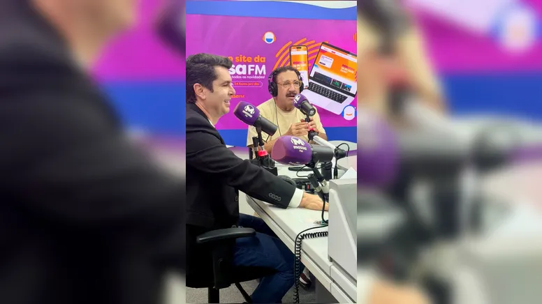 Deputado Alexandre Curi e apresentador Ratinho