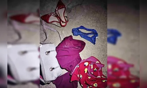 Estuprador é preso ao ser pego com calcinha e pertences da vítima