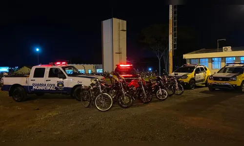 GCM e Trânsito fazem operação contra motos barulhentas em Apucarana