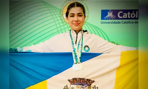 Atleta de Rio Bom conquista ouro e prata no Brasileiro de Kung Fu