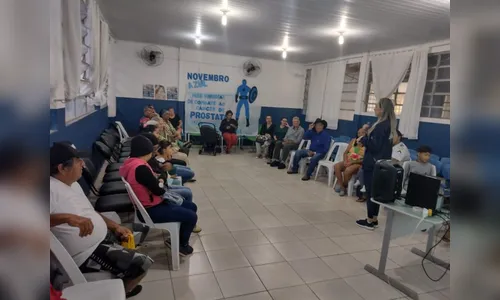 Arapongas faz roda de conversa sobre cuidados com a saúde do homem