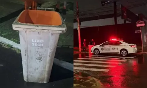 Mulher é deixada morta, amarrada e seminua em lixeira