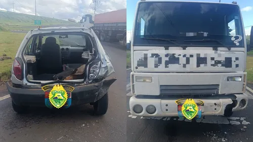 Acidente foi registrado no km 234 da PR-218