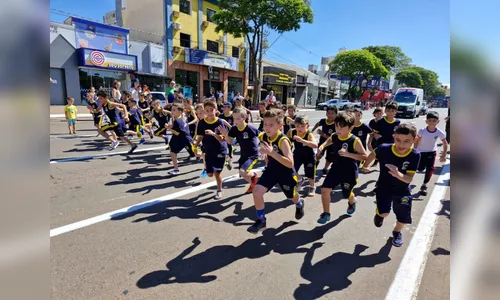 Apucarana: circuito de corrida escolar reúne famílias em grande final