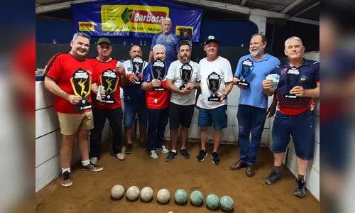 Equipes de Apucarana conquistam bons resultados em torneios de bocha