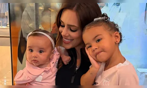 Bruna Biancardi exibe momento de carinho entre as duas filhas; veja