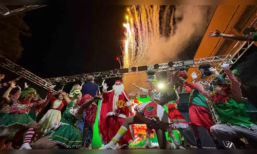 Chegada do Papai Noel abre programação de Natal em Ivaiporã