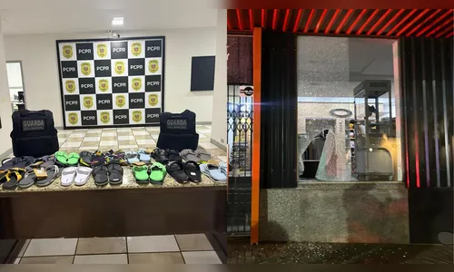 GCM prende homem que arrombou loja e furtou chinelos em Apucarana