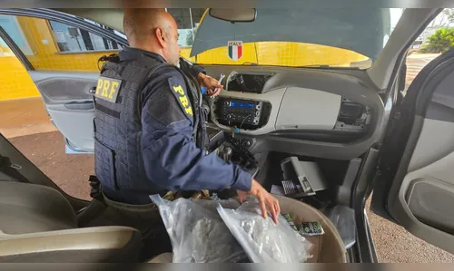 Policial militar é preso transportando 20 kg de drogas no PR