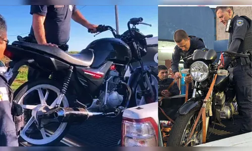 GCM apreende duas motos que somam mais de R$ 50 mil em dívidas