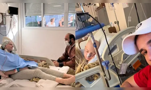 Pai e marido de Isabel Veloso abrem o coração após internação na UTI