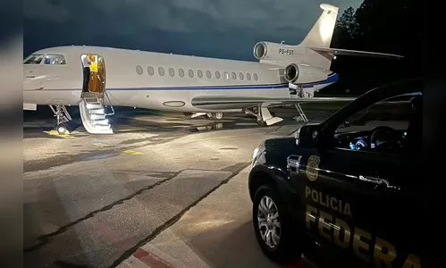 PF apreende aeronave de R$ 200 milhões de dono do Banco Master