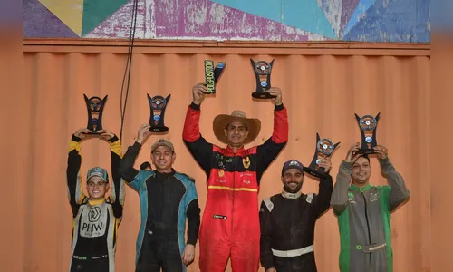 Após o brasileiro, piloto da região vence paranaense de kartcross