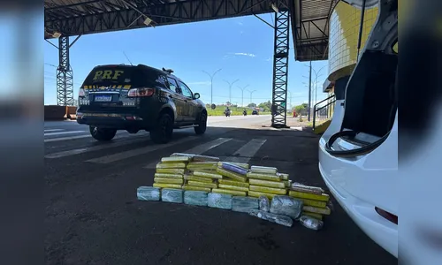 Motorista é preso com drogas ocultas em carro na BR-376