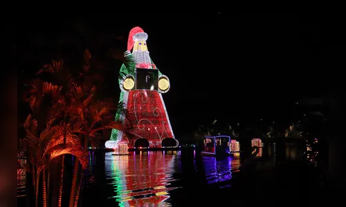 Guiness confirma maior Papai Noel do mundo em Londrina