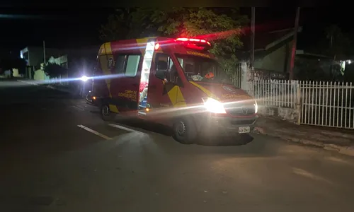 Ciclista fica ferido ao ser atropelado por moto em Apucarana