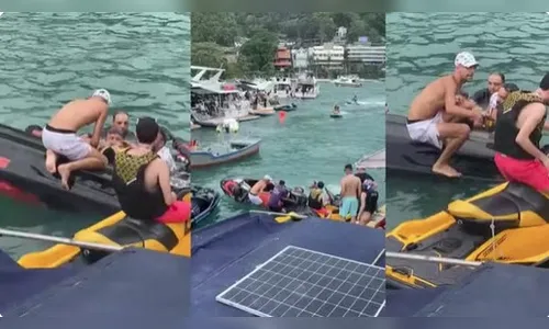 Turbina de jet ski suga cabelo de mulher em SC; Marinha investiga