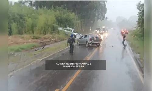 Acidente na PR-272 deixa cinco feridos entre Mauá da Serra e Faxinal