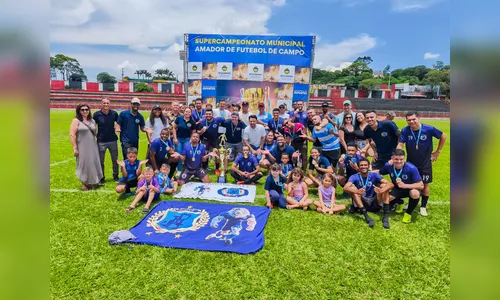 Equipe do Jardim Ponta Grossa é a campeã do Supercampeonato Amador