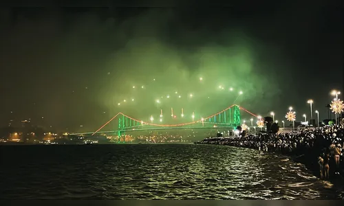 Festa da virada em Florianópolis terá queima de fogos sem barulho