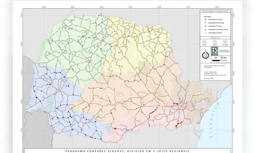 Governo do PR contrata programa para avaliar 201 conexões rodoviárias
