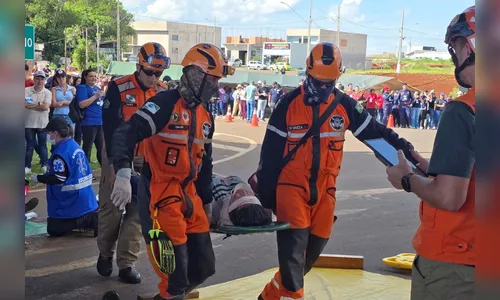 Mauá da Serra é palco de treinamento para grandes emergências