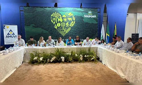 Prefeitos participam de reunião da Amuvi na  Expovale