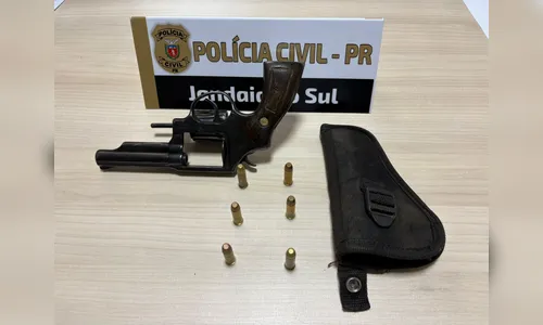 Homem é preso com revólver durante operação da Polícia Civil