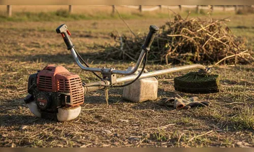 Morador de Jardim Alegre tem roçadeira furtada em 20 minutos