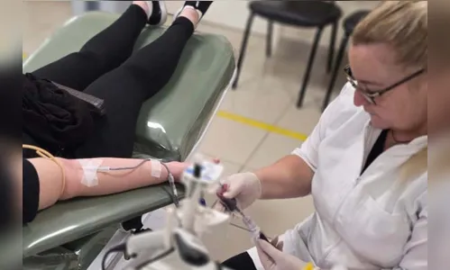 Estado reforça importância da doação de sangue no fim do ano