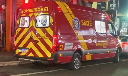 Dois homens ficam feridos em colisão registrada em Apucarana