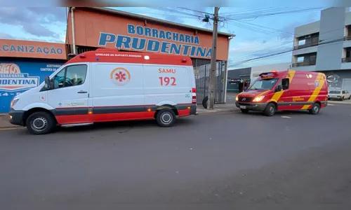 Casal fica gravemente ferido em batida entre carro e moto em Apucarana