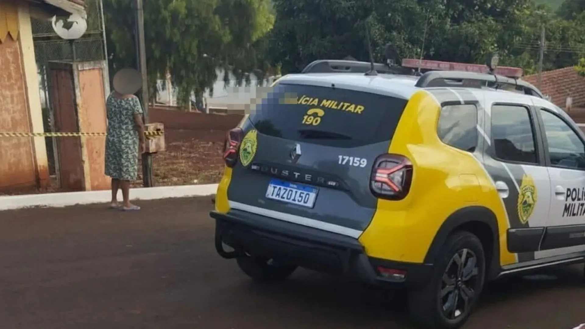 A Polícia Militar realizou os procedimentos necessários