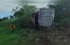 Acidente ocorreu na rodovia que liga Novo Itacolomi a Borrazópolis