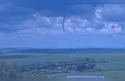 Este é o terceiro registro do fenômeno no estado em menos de um mês