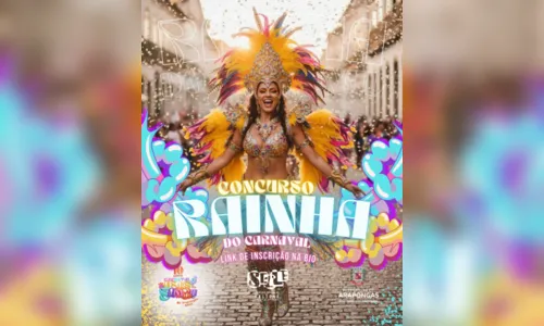 Concurso da Rainha do Carnaval 2026 de Arapongas está com inscrições abertas
