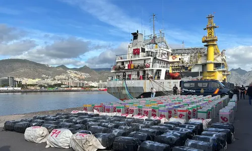 Espanha apreende cocaína a bordo de navio que fez escala no Brasil