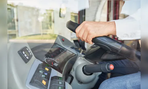 Câmeras mostram motorista de ônibus escolar fazendo sexo em veículo com garota de programa