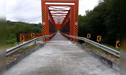 Ponte de 130 anos será entregue após reforma no Paraná
