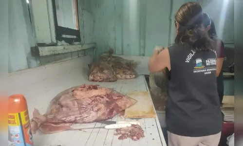 Açougue clandestino que 