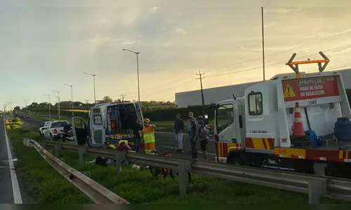 Motociclista morre após acidente entre Kawasaki e Amarok na BR-369