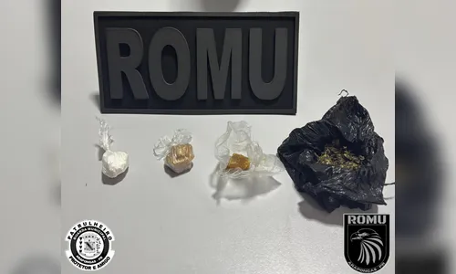 Ciclista é detido com drogas após tentar fugir de viatura em Arapongas