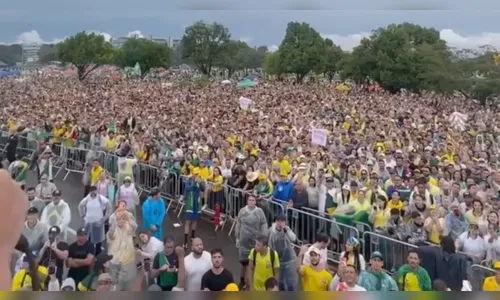Manifestação de Nikolas em Brasília reúne 18 mil pessoas, diz monitoramento da USP