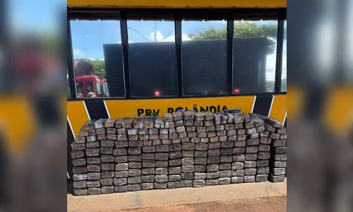 Carga de R$ 3,3 mi em maconha é apreendida na PR-444 em Arapongas