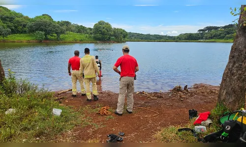 Afogamento mobiliza bombeiros no Lago Schmidt, em Apucarana