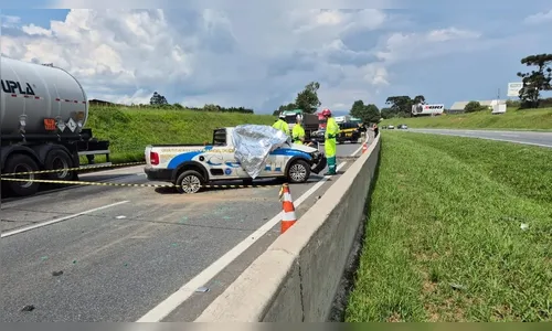 Motorista morre após perder o controle e capotar veículo na BR-116