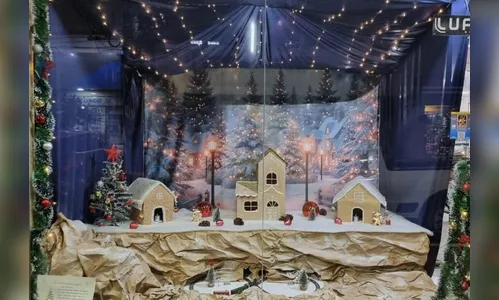 Apucarana divulga vencedores do concurso de vitrines natalinas; veja