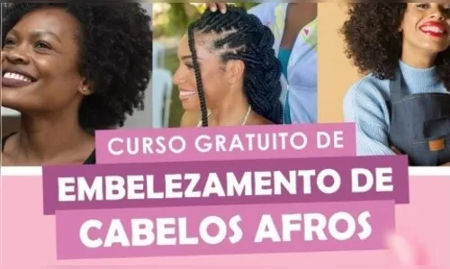 Prefeitura de Apucarana oferta curso gratuito de beleza em cabelos afro